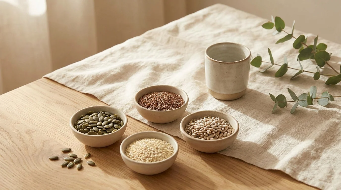 Seed Cycling: Balance Hormones Naturally